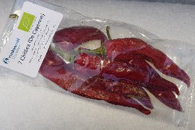 Chili Peppers dried x6